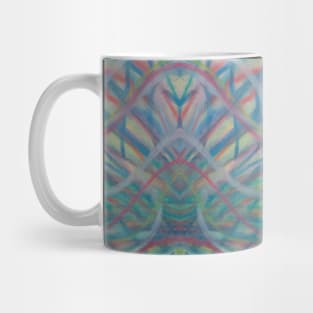 P31M, Abstract Colorful Unique Original Zen Contemporary Art Mug